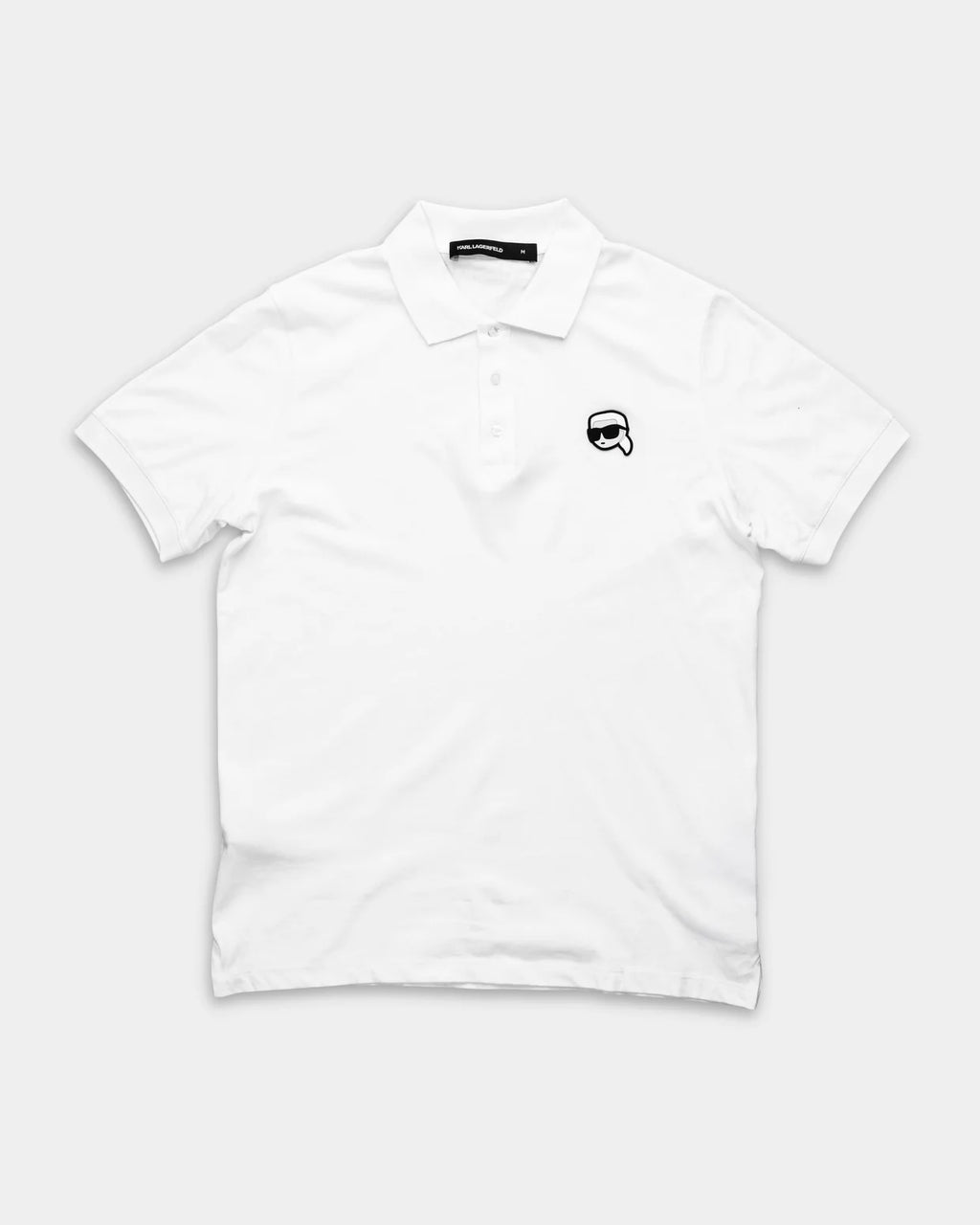 (Core) Karl Lagerfeld Men's Polo White