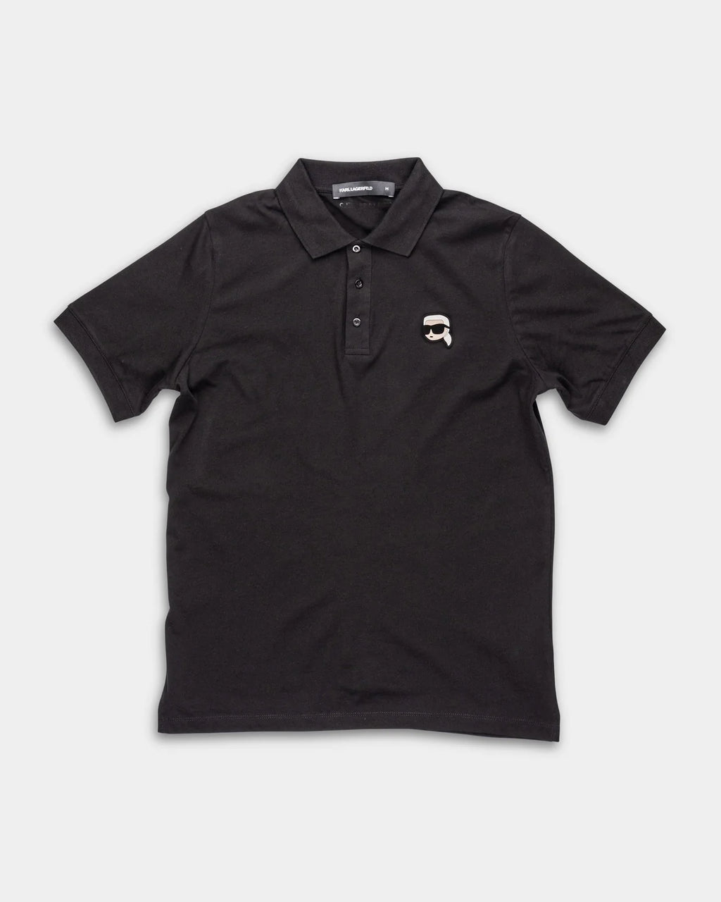 (Core) Karl Lagerfeld Men's Polo Black
