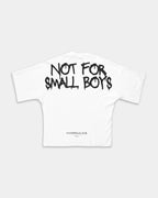 Hydraulics Men's Not For Small Boys Super Oversized T Shirt White