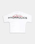 Hydraulics Men's We Are The Pioneers Co-ordinates Super Oversized T Shirt White