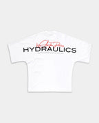 Hydraulics Men's We Are The Pioneers Co-ordinates Super Oversized T Shirt White