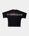 Hydraulics Men's We Are The Pioneers Co-ordinates Super Oversized T Shirt Black