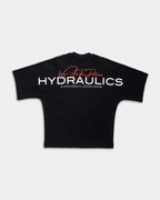 Hydraulics Men's We Are The Pioneers Co-ordinates Super Oversized T Shirt Black