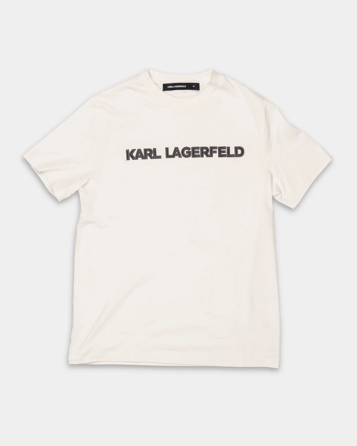 Karl Lagerfeld Men's T Shirt Crewneck Champagne