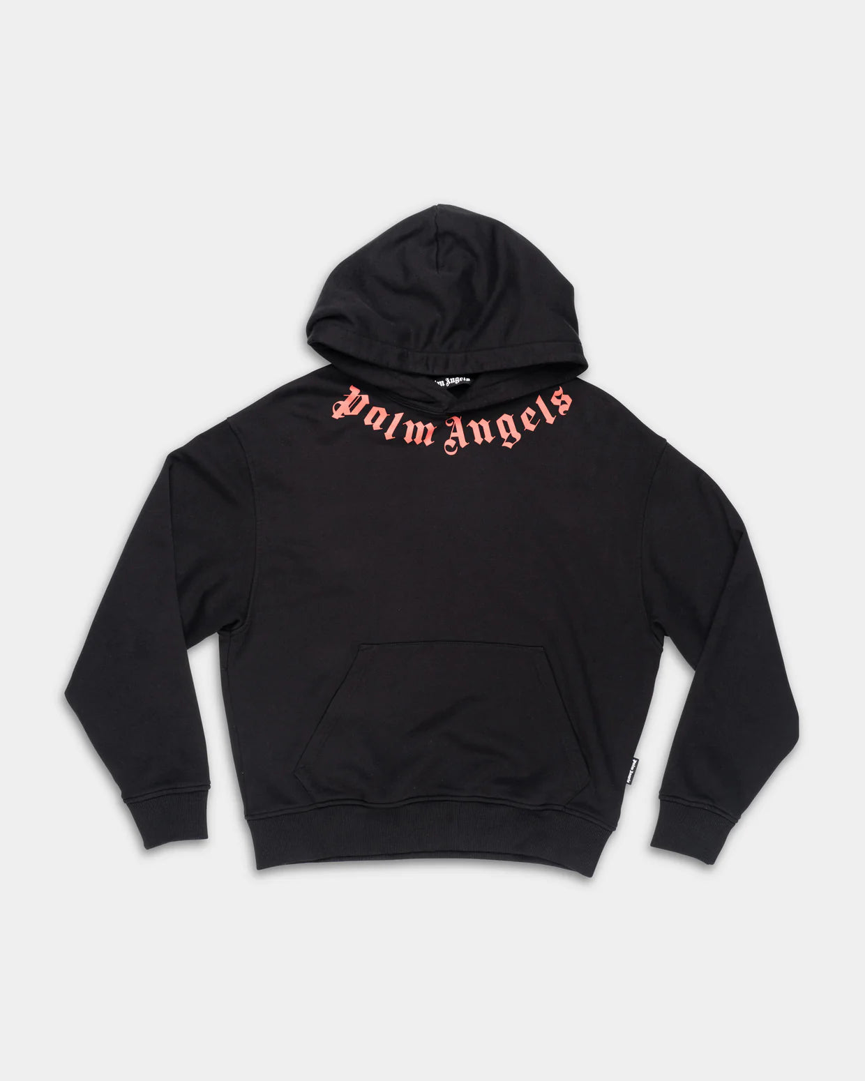 (Core) Palm Angels Men's Neck Logo Regular Hoodie