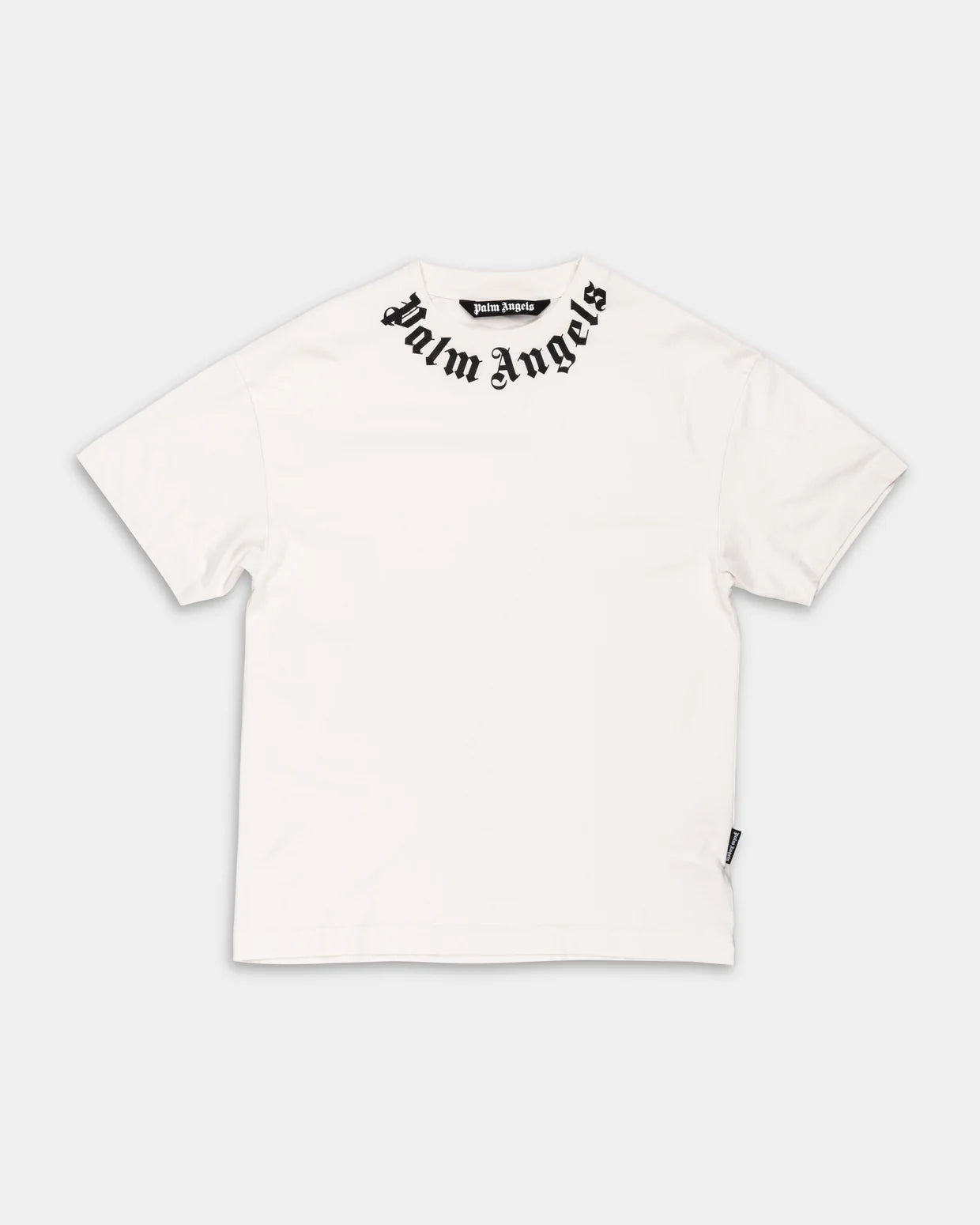(Core) Palm Angels Men's Neck Logo Regular Tee