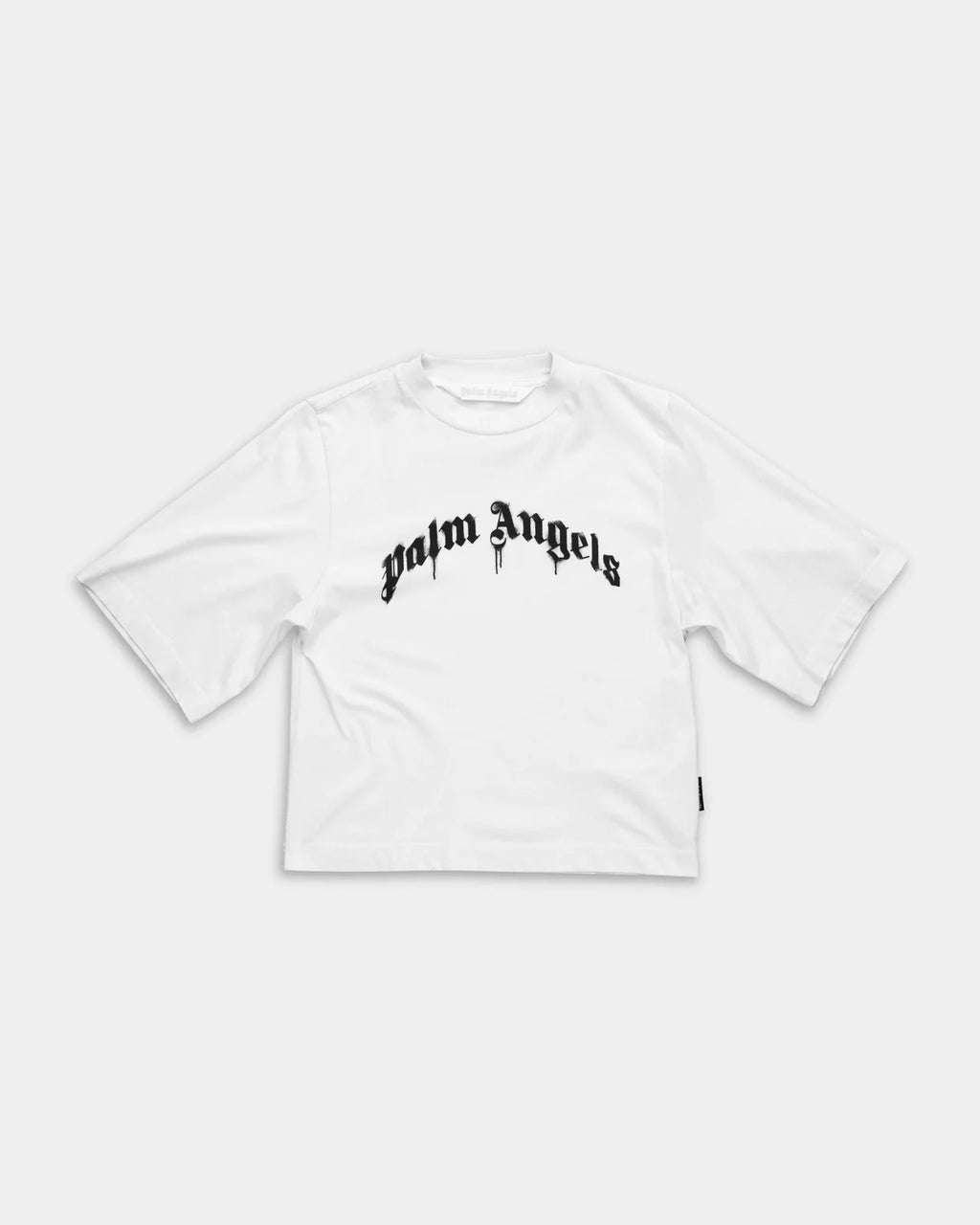 (Core) Palm Angels Ladies Curved Logo Boxy Tee