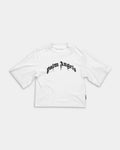 (Core) Palm Angels Ladies Curved Logo Boxy Tee