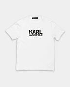 (Core) Karl Lagerfeld Mens Crewneck T Shirt White