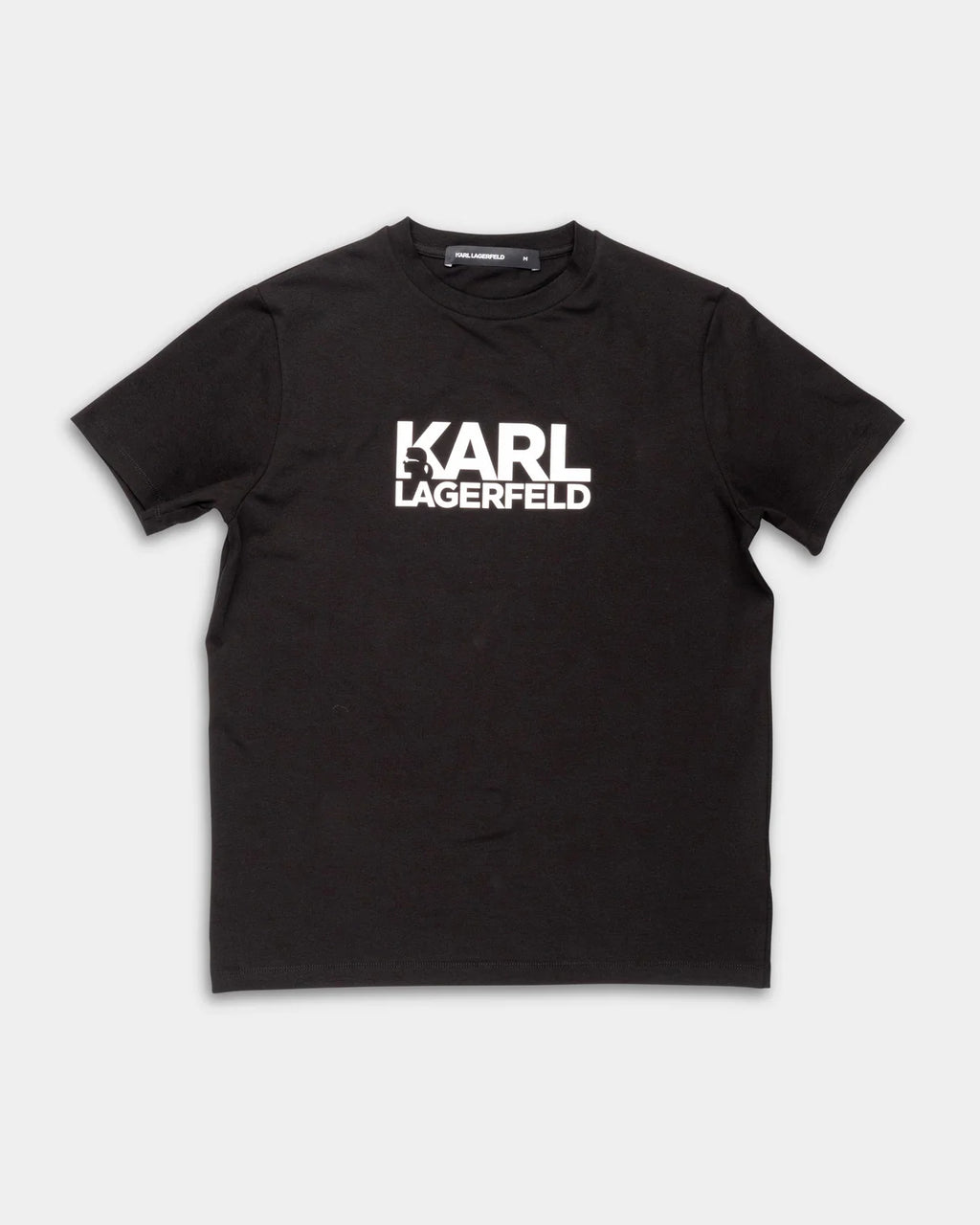(Core) Karl Lagerfeld Mens Crewneck T Shirt Black