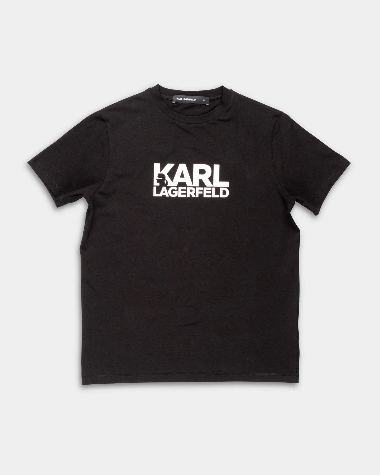 (Core) Karl Lagerfeld Mens Crewneck T Shirt Black