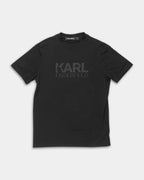 Karl Lagerfeld Mens Crewneck T Shirt Black