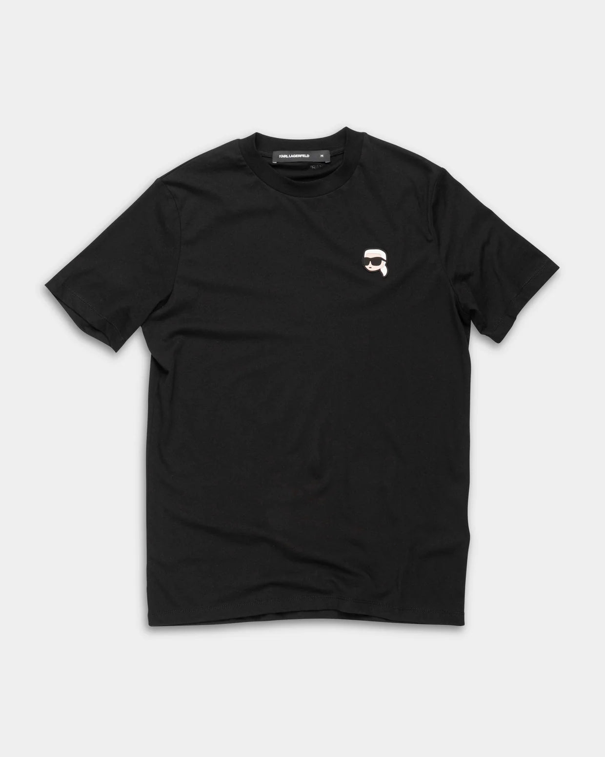 (Core) Karl Lagerfeld Men's T Shirt Crewneck Black