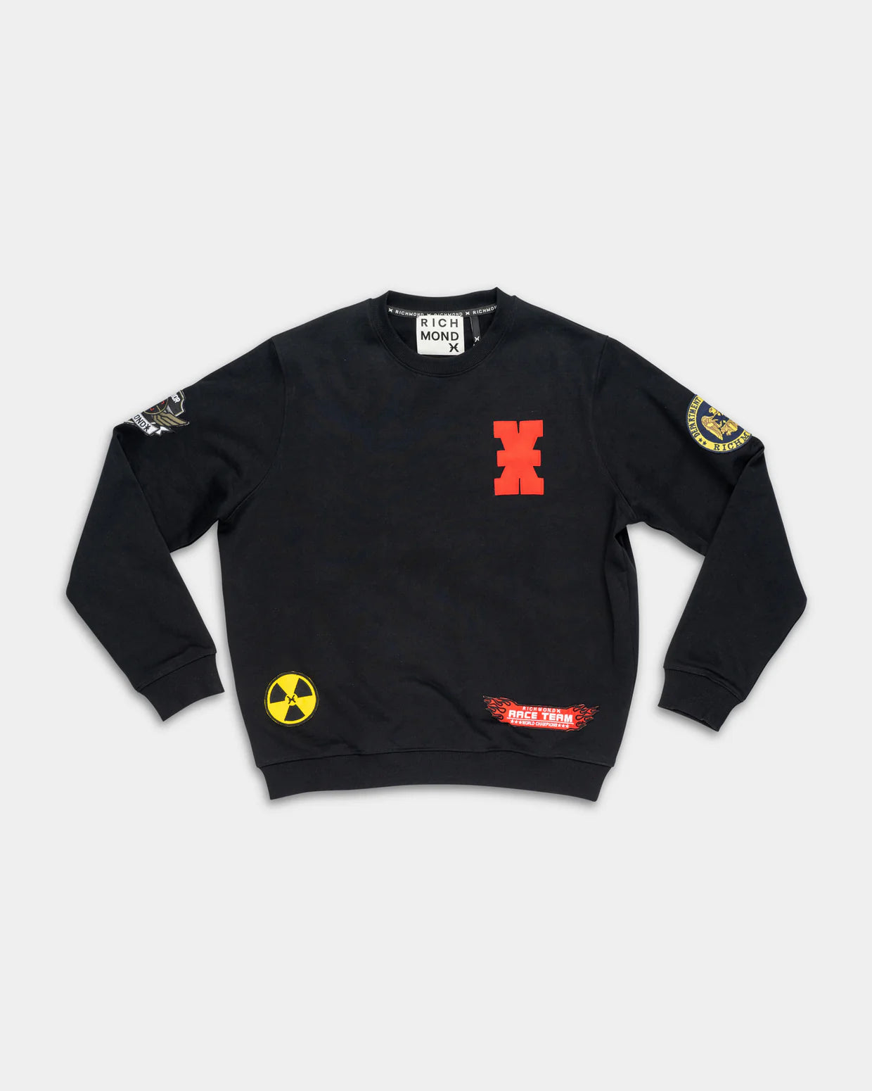 John Richmond Men's Thota Sweatshirt (Crew Neck)