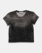 Alexander Wang Baby Tee Washed Nickel