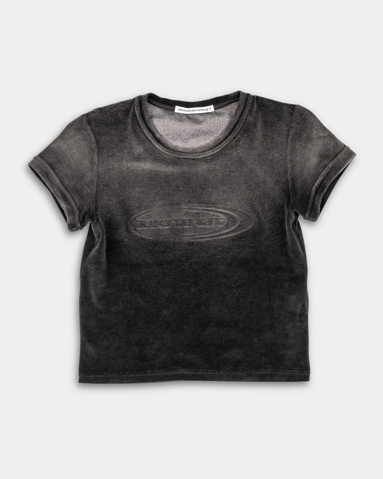 Alexander Wang Baby Tee Washed Nickel