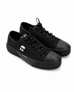 Karl Lagerfeld Men's Kampus Max NFT Lo Cnv Black Canvas Mono