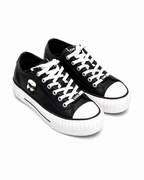 Karl Lagerfeld Ladies Kampus Max NFT Twin Patch Lo Black Lthr KL60425T 000