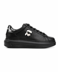 (Core) Karl Lagerfeld Ladies Kapri NFT Lo Lace Black Lthr/Mono KL62530N 00X