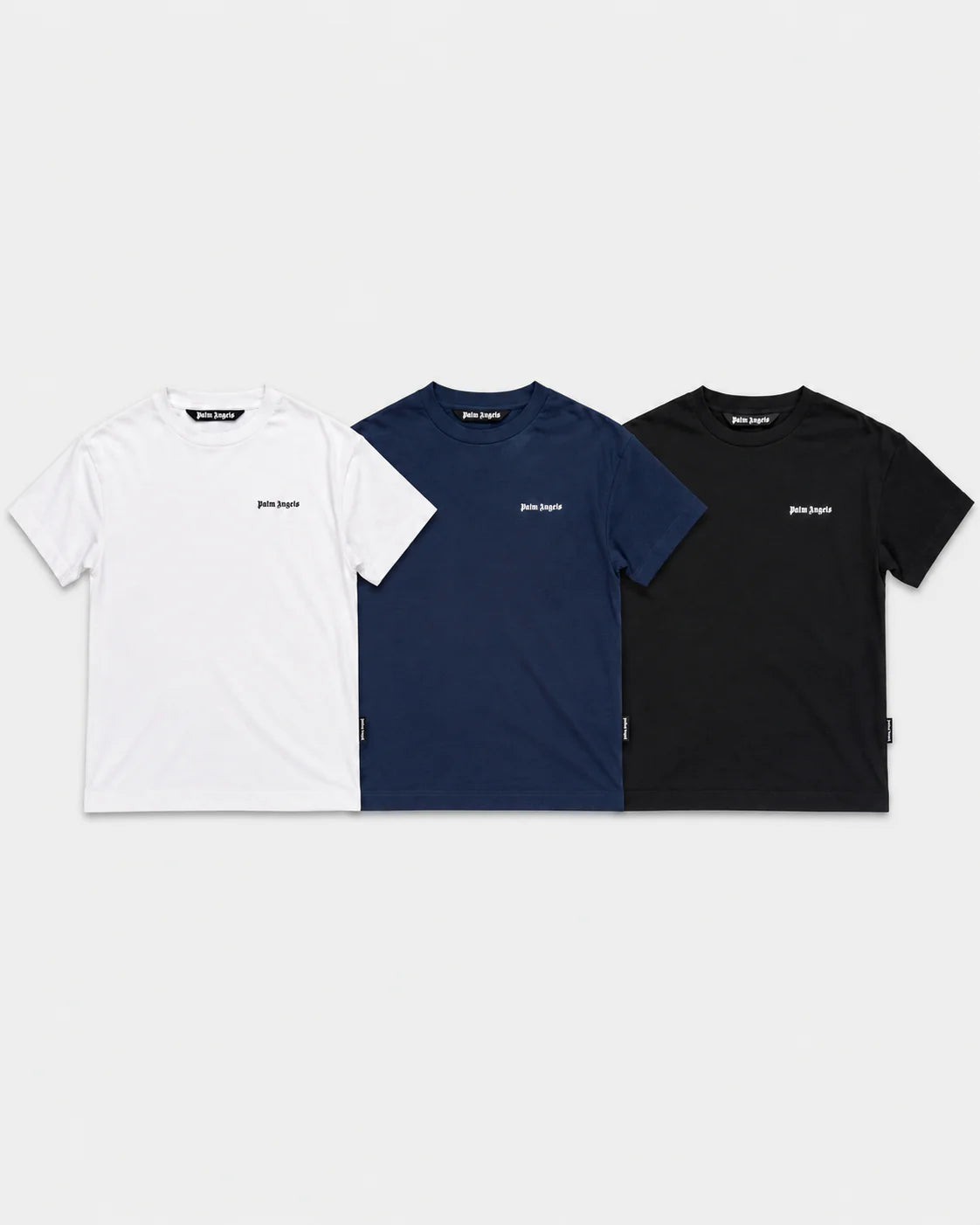 (Core) Palm Angels Men's BWN Classic Logo Tripack Tee