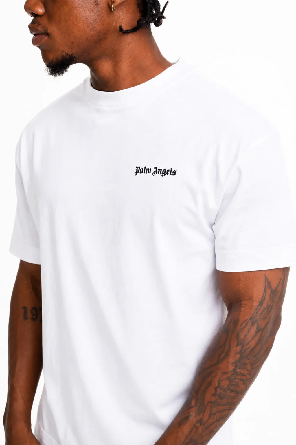 (Core) Palm Angels Men's BWN Classic Logo Tripack Tee