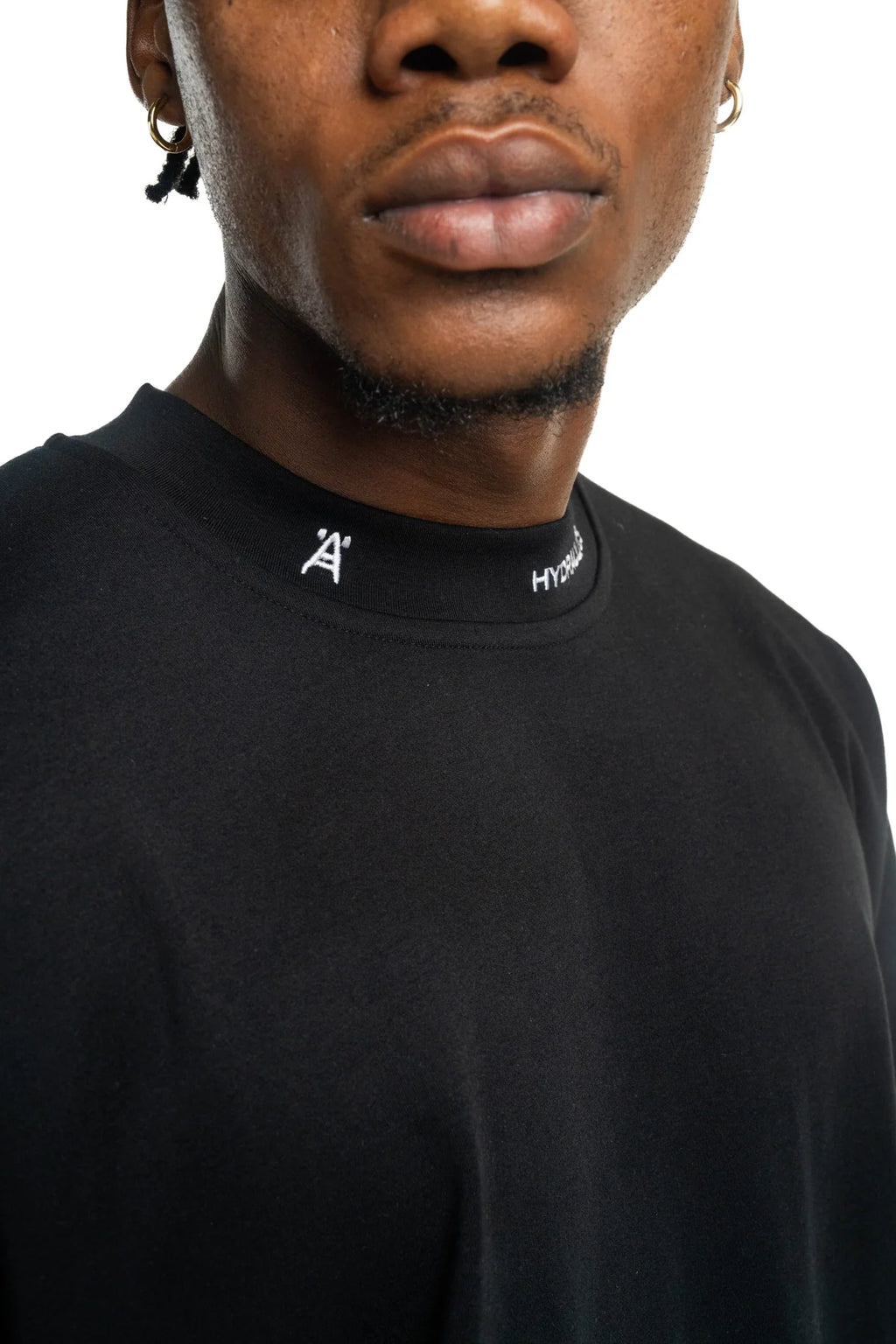 Hydraulics x Anywhere In Your City Super Oversized Tee Black