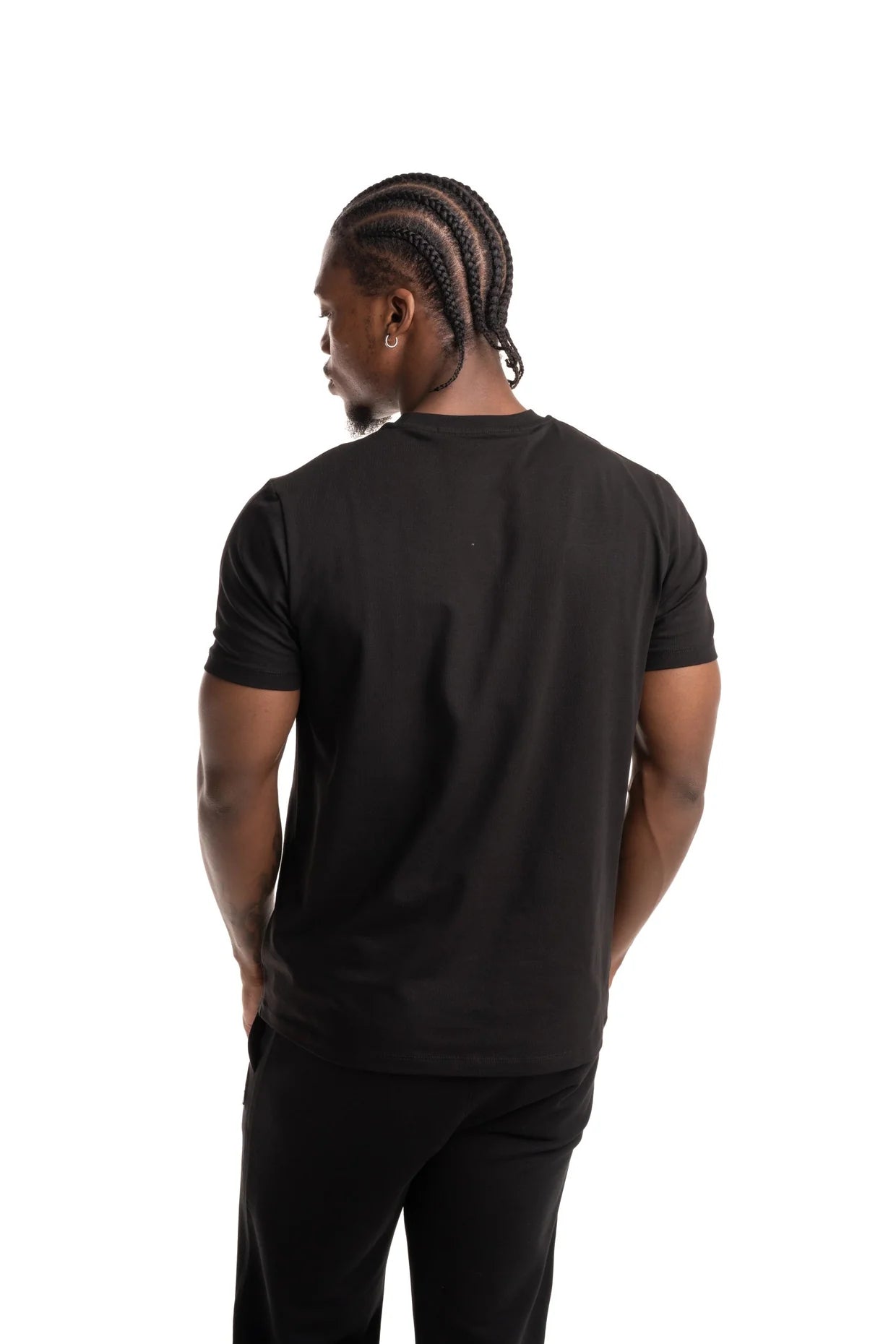 (Core) Karl Lagerfeld Mens Crewneck T Shirt Black