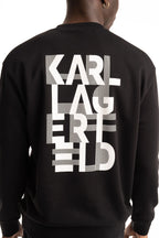 Karl Lagerfeld Mens Sweat Crewneck Black