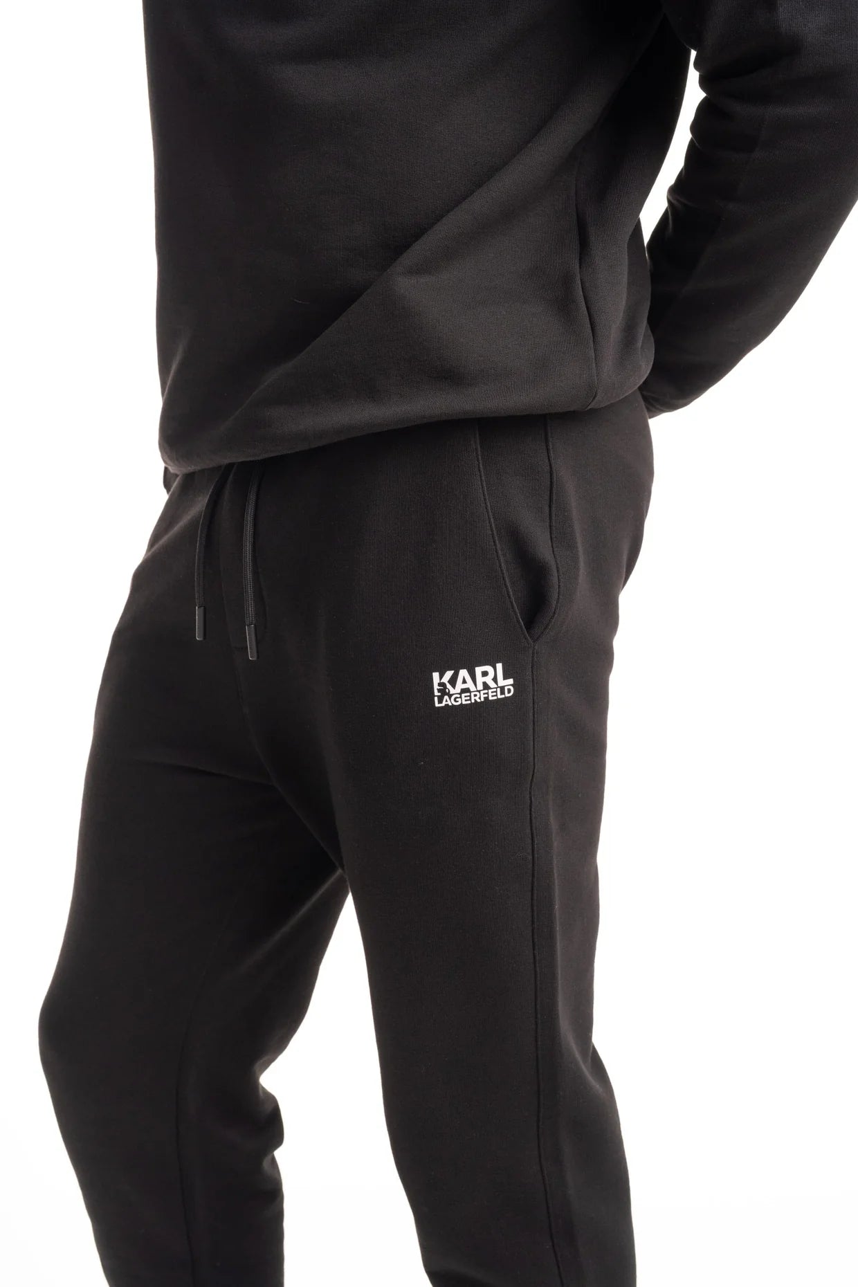 (Core) Karl Lagerfeld Mens Sweatpants Black