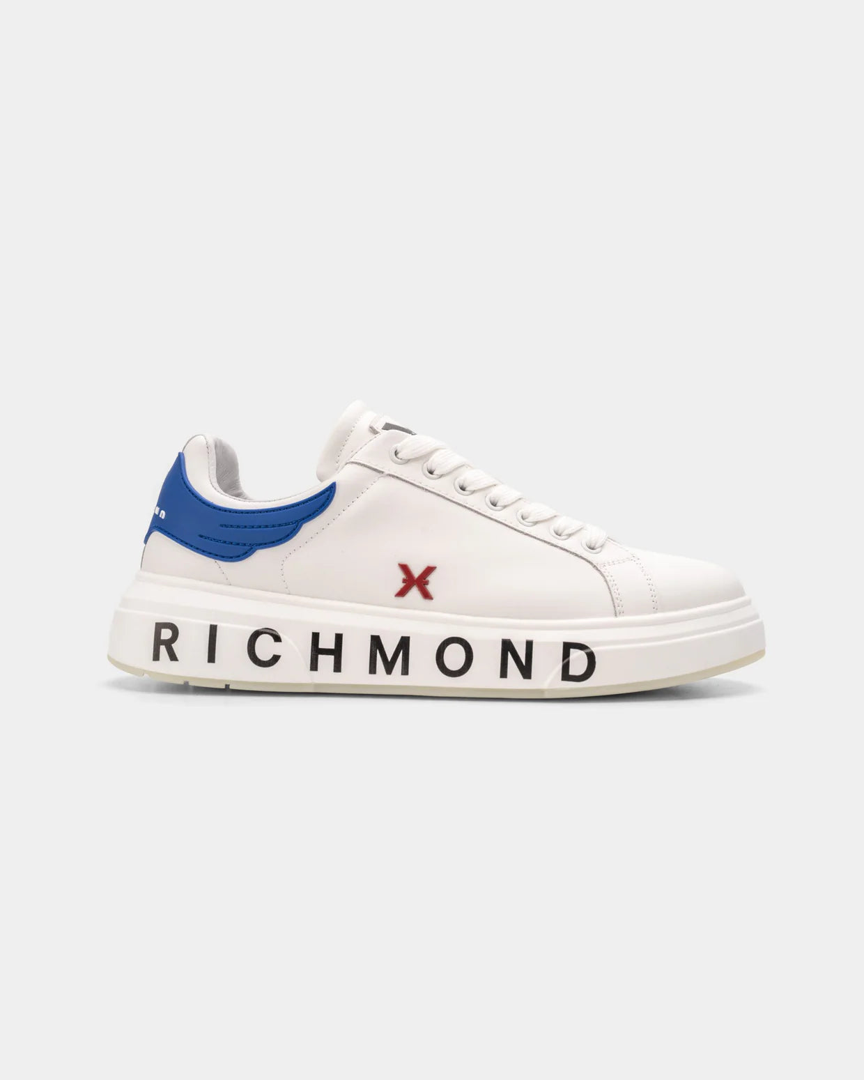 (Core) John Richmond Men's Shoes Leather White/Bluette