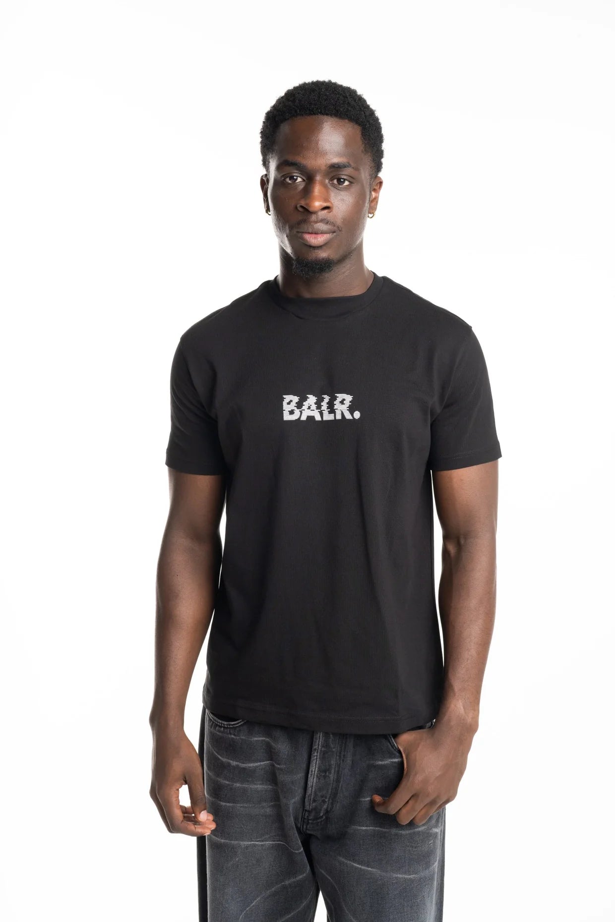 BALR Men's Neckline Logo T Shirt