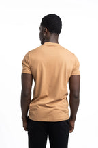 (Core) Karl Lagerfeld Men's T Shirt Crewneck Camel