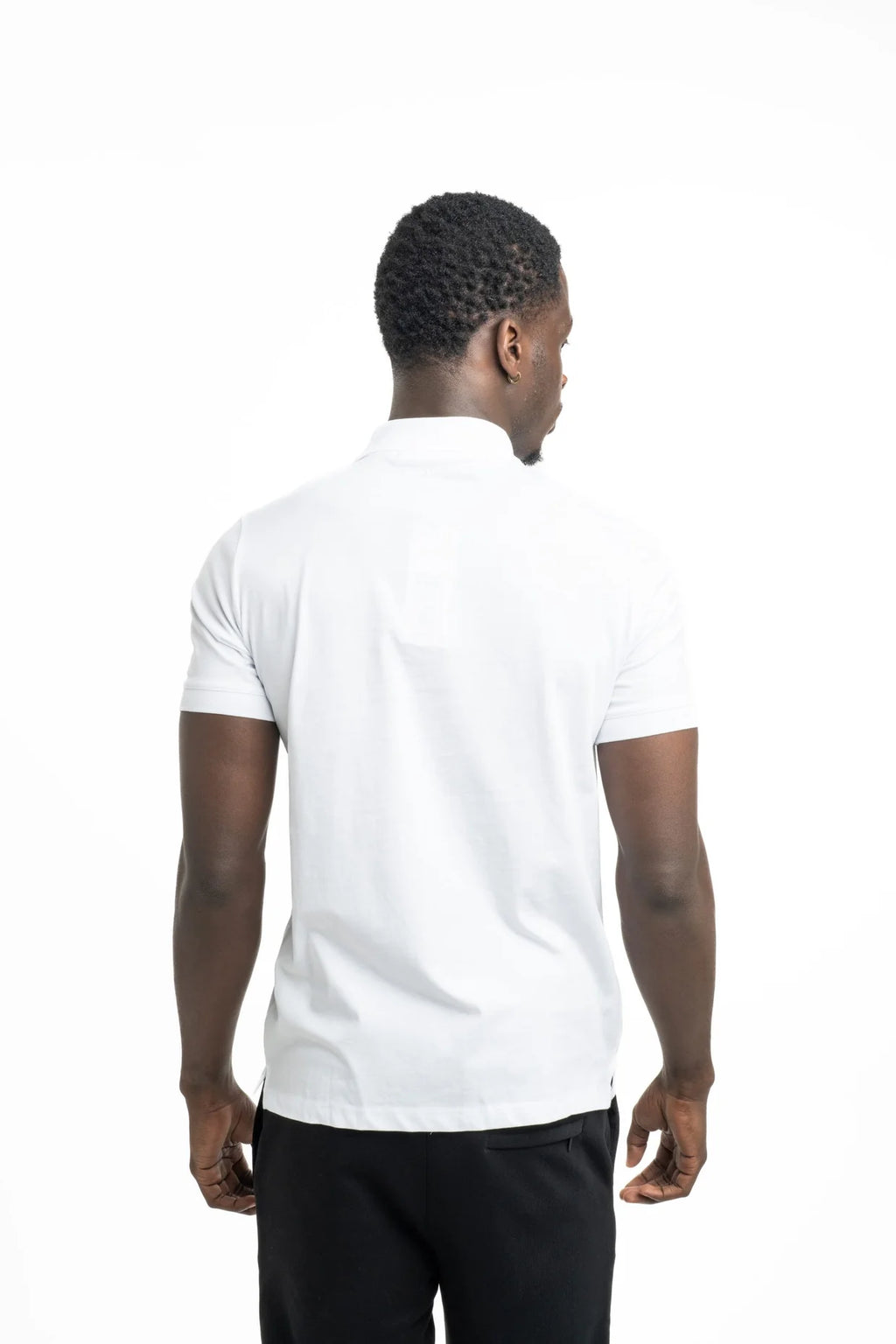 (Core) Karl Lagerfeld Men's Polo White