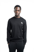 (Core) Karl Lagerfeld Men's Sweat Crewneck Black