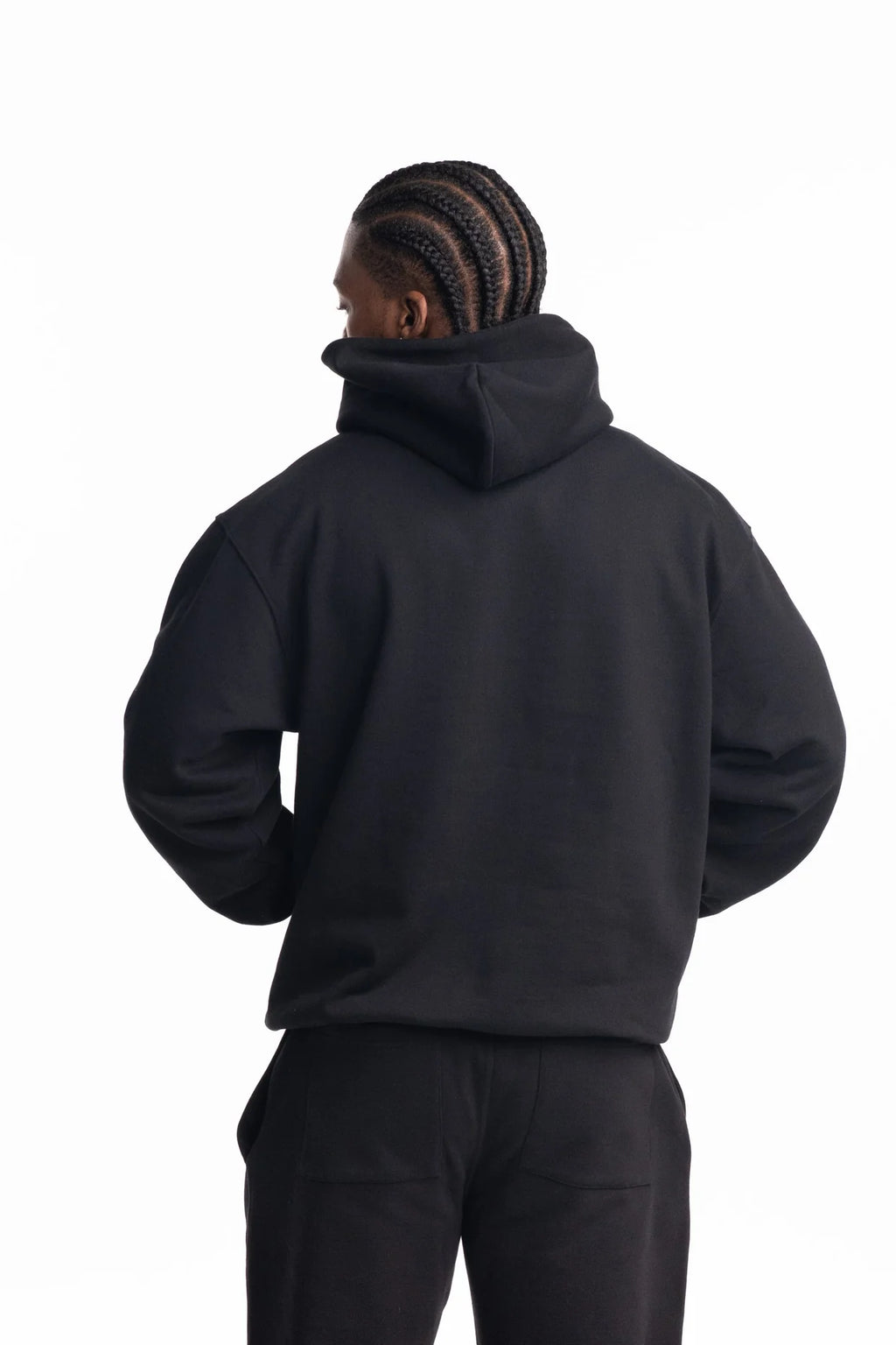 Hydraulics Steel Badge Hoodie Black