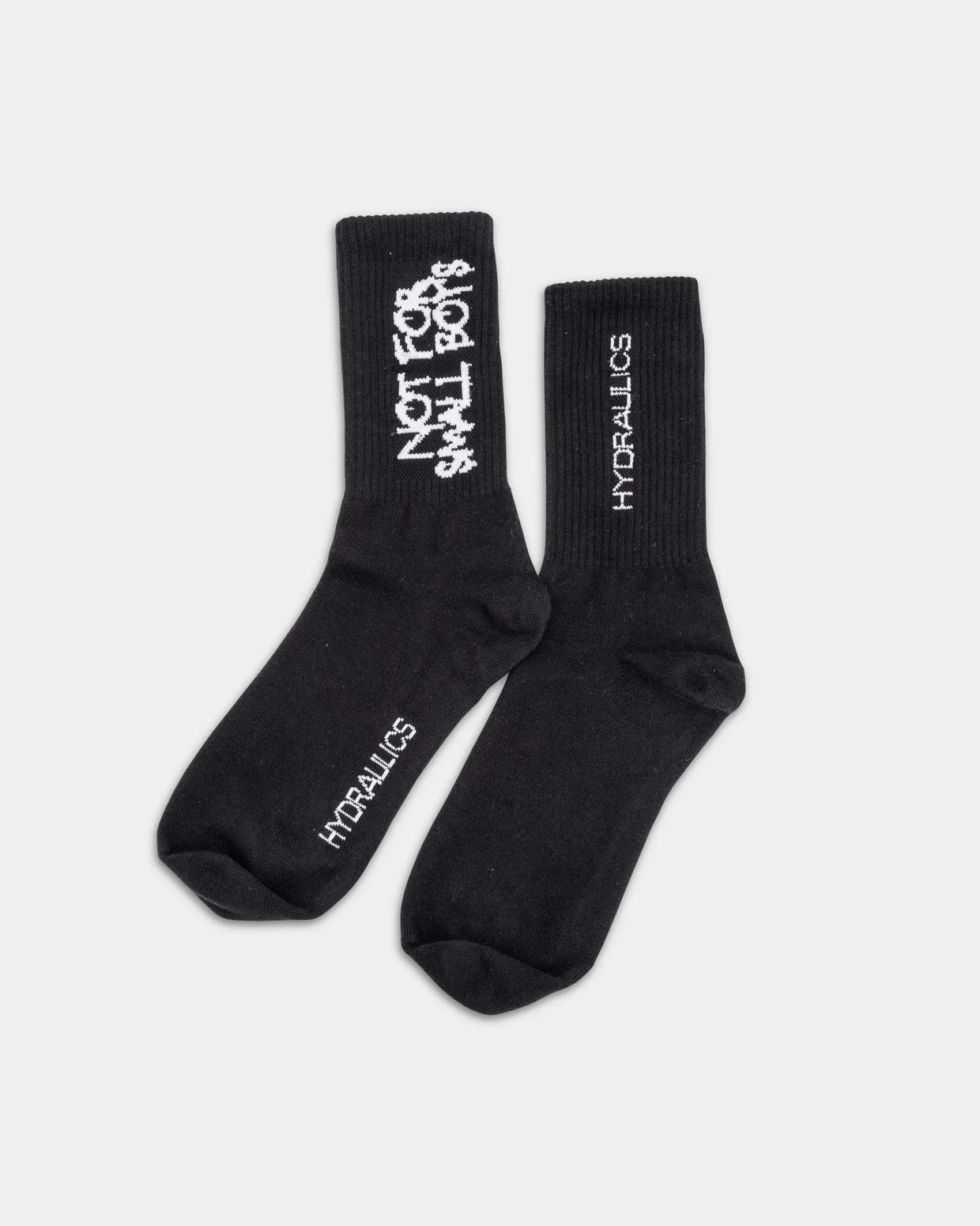 Hydraulics Not For Small Boys Men's Socks Black