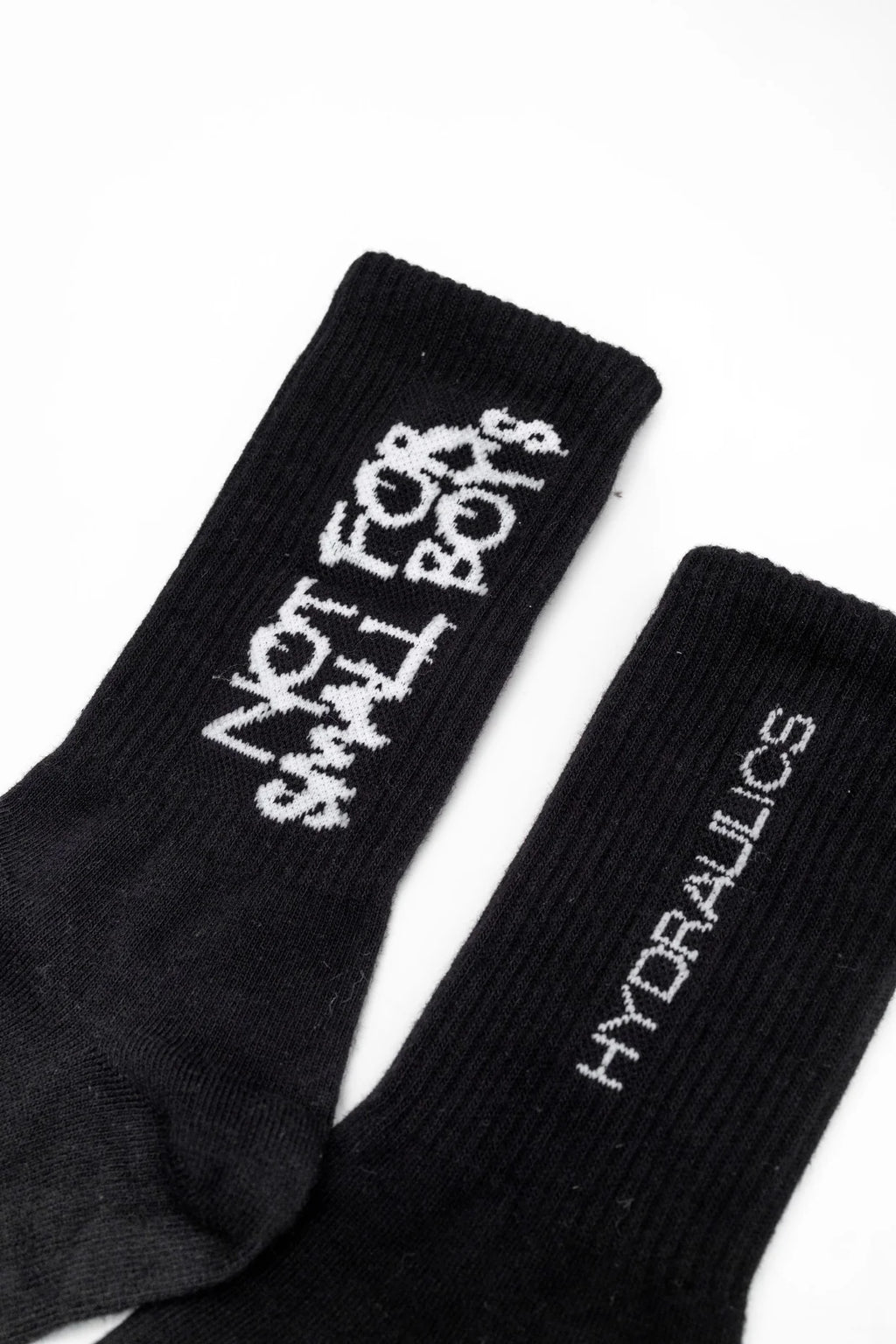 Hydraulics Not For Small Boys Men's Socks Black
