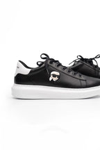 (Core) Karl Lagerfeld Men's Kapri NFT Lo Lace Sneaker Black Lthr KL52530N 000