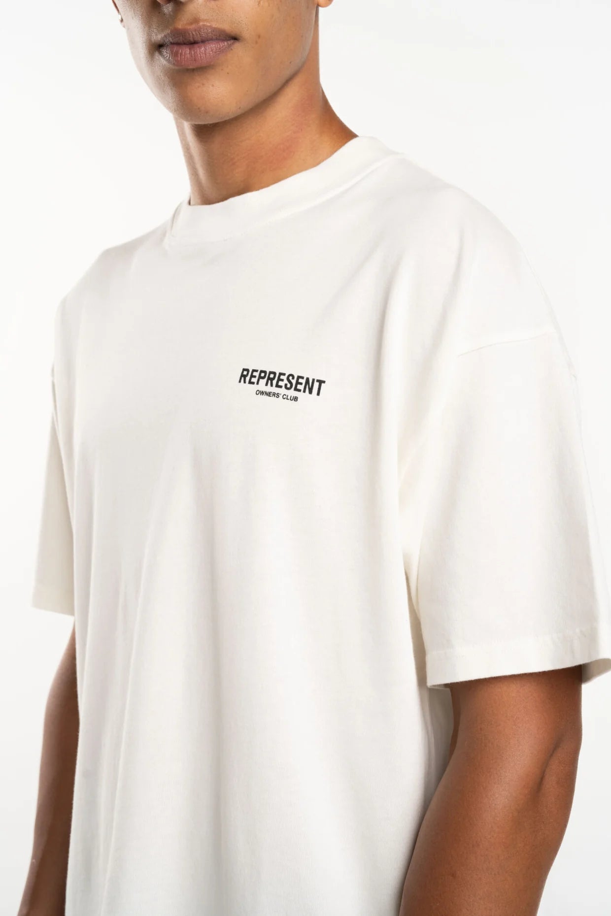 (Core) Represent Men's Owners Club T Shirt OCM41114-072 Flat White