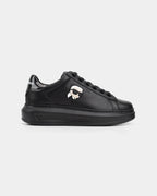 (Core) Karl Lagerfeld Ladies Kapri NFT Lo Lace Black Lthr/Mono KL62530N 00X