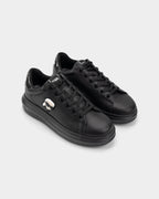 (Core) Karl Lagerfeld Ladies Kapri NFT Lo Lace Black Lthr/Mono KL62530N 00X