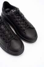 (Core) Karl Lagerfeld Ladies Kapri NFT Lo Lace Black Lthr/Mono KL62530N 00X