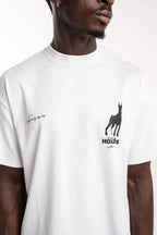 Hydraulics Oversized Hounds Doberman tee White AW25OST Hounds White
