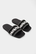 Alexander Wang AW Webbing Pool Slide Black