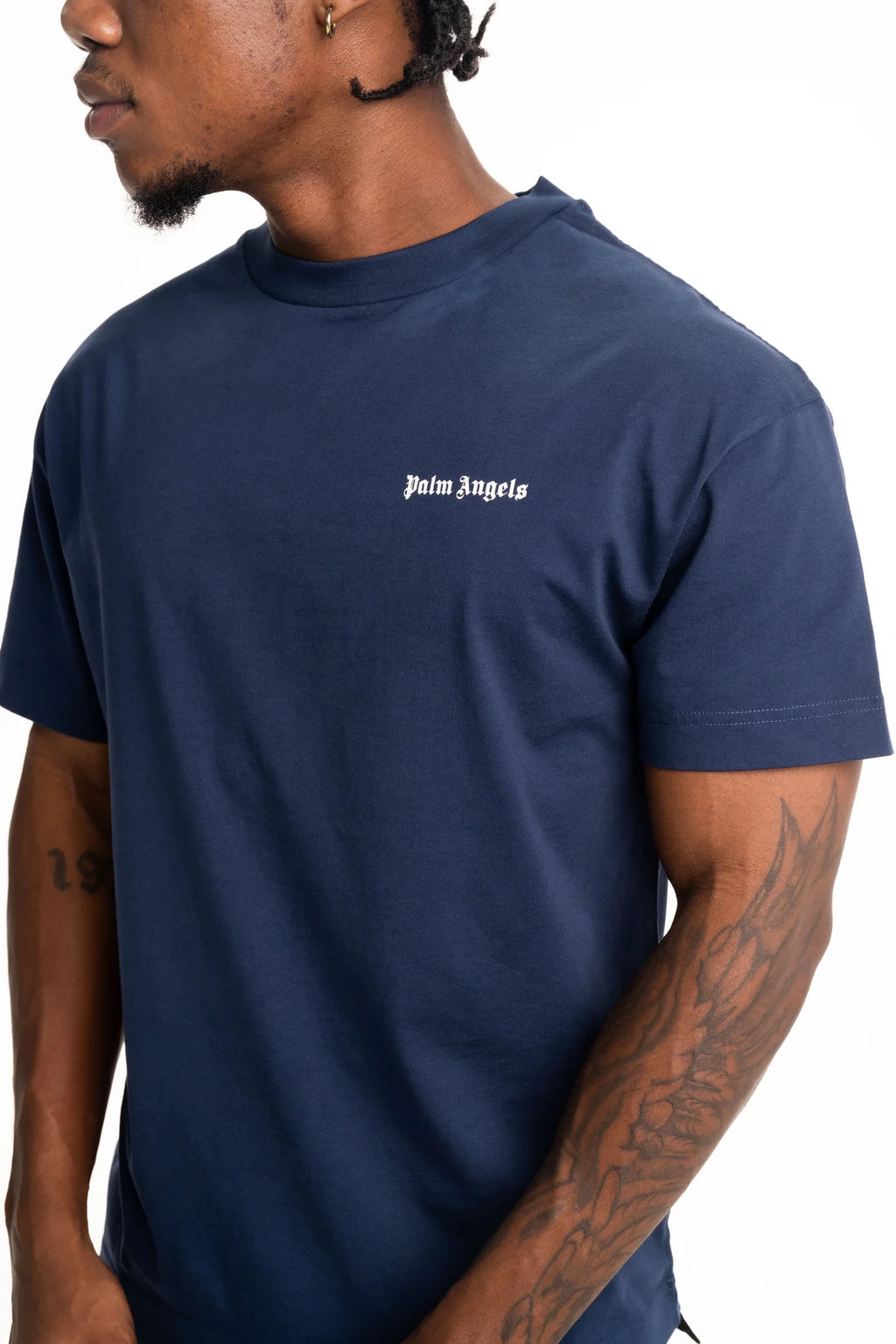 (Core) Palm Angels Men's BWN Classic Logo Tripack Tee