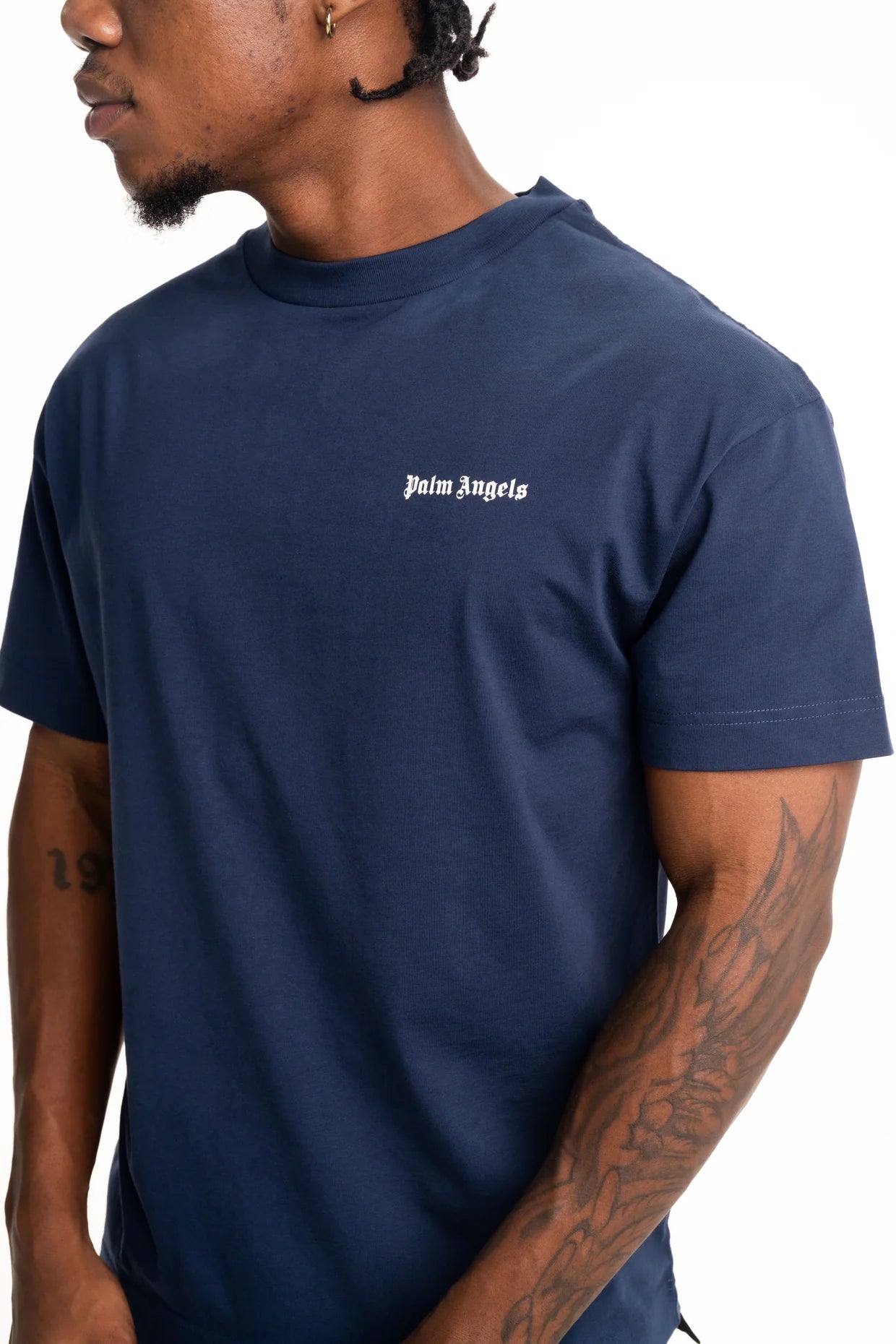 (Core) Palm Angels Men's BWN Classic Logo Tripack Tee