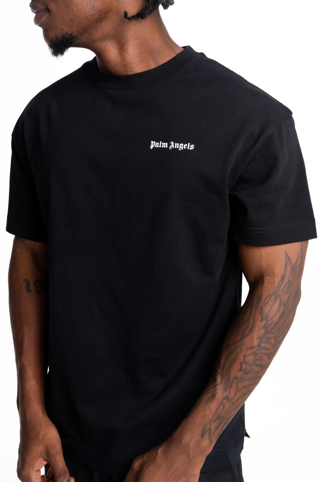 (Core) Palm Angels Men's BWN Classic Logo Tripack Tee