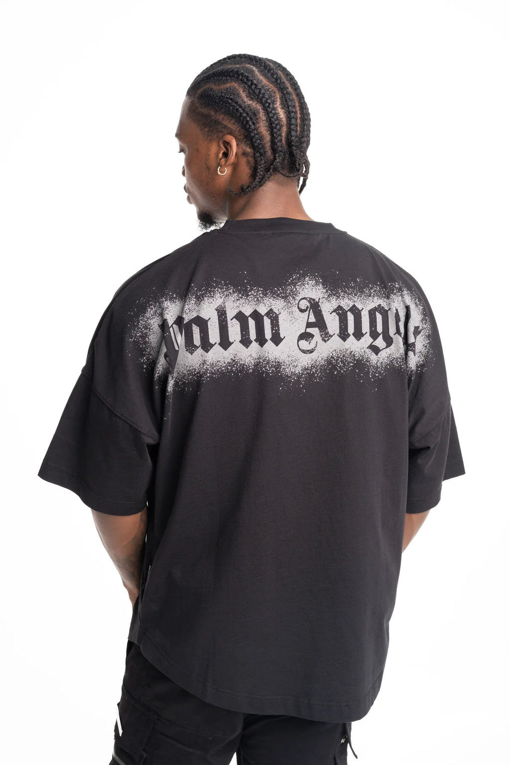 Palm Angels Men's Spray Bear Over Tee