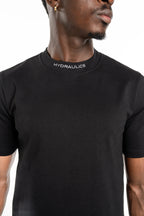 Hydraulics Men's Logo Embroidered Collar Tee Black V2