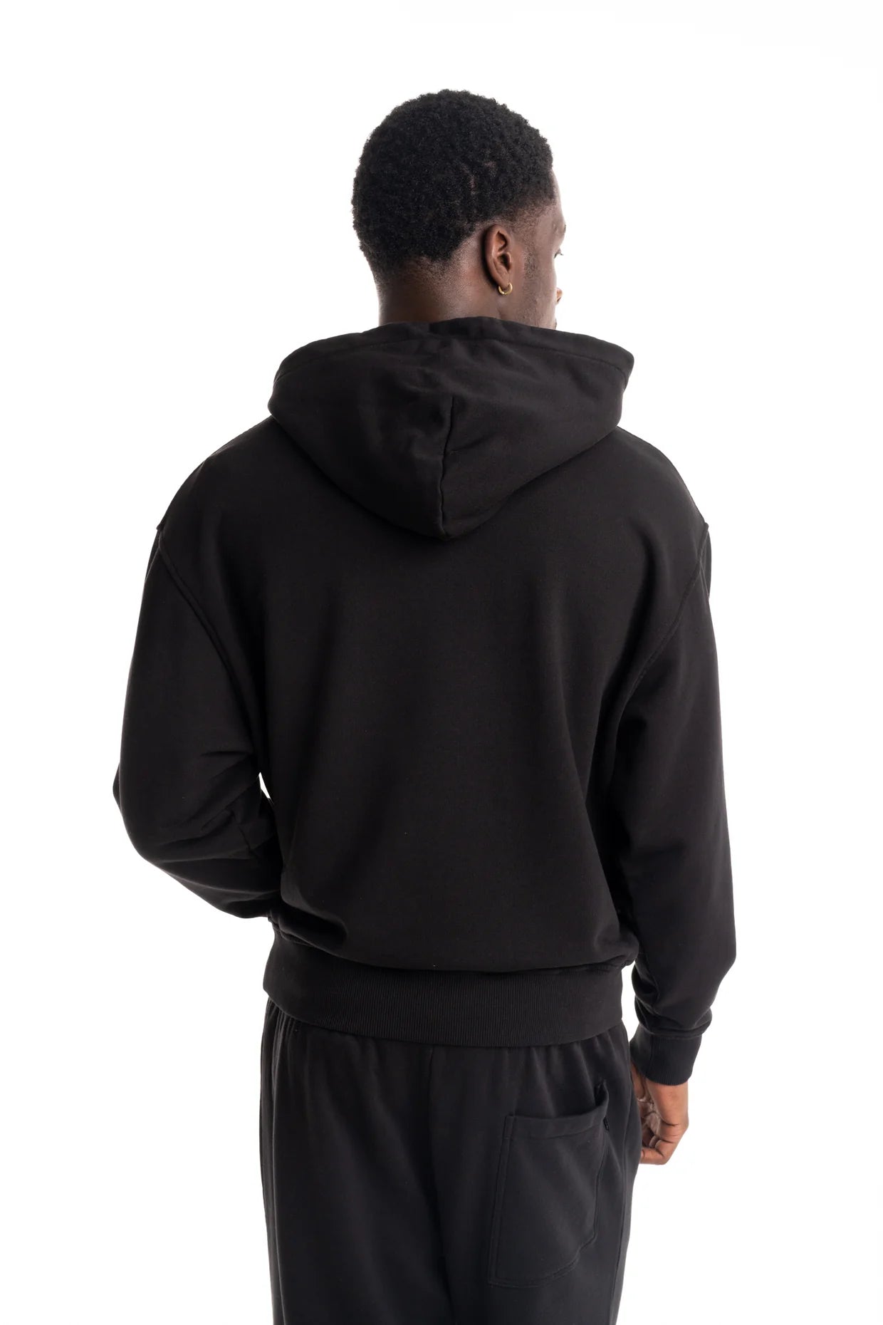 (Core) Palm Angels Men's Neck Logo Regular Hoodie